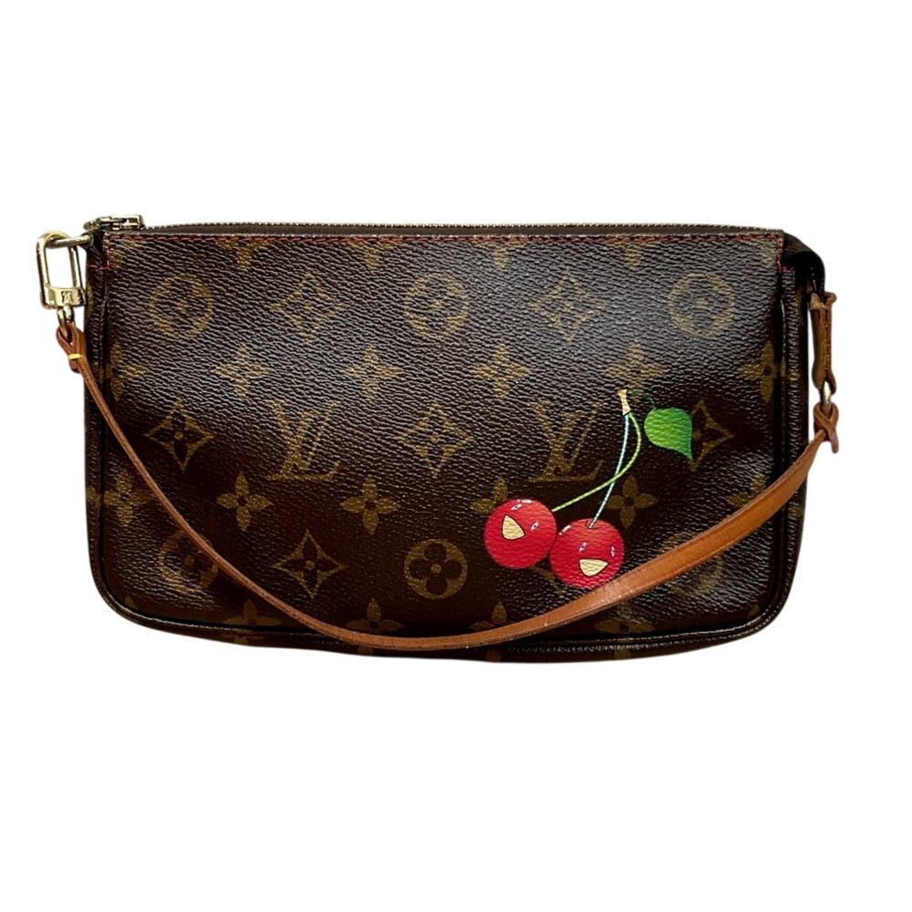 ***NOT AVAILABLE*** Vintage Louis Vuitton Murakami Cherry Pochette Accessoires